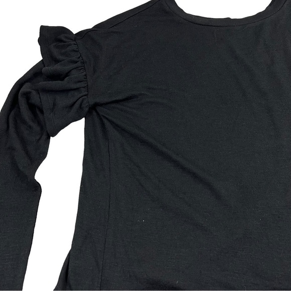 NWT Mossimo Ruffled Long Sleeve Shirt - Picture 2 of 8